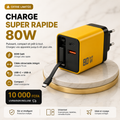 CHARGEUR RAPIDE PUISSANCE 80 WATTS